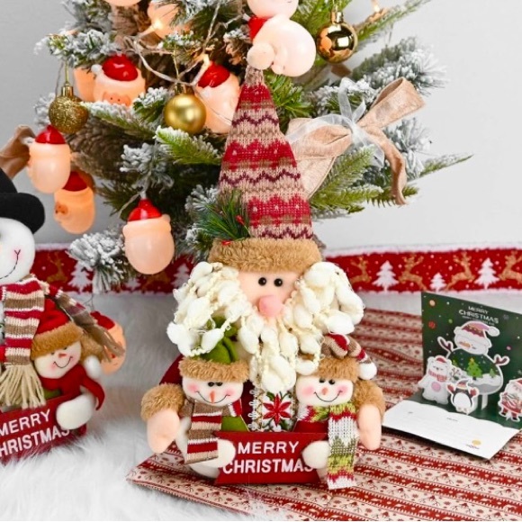 Christmas Decorating Snowman . - Picture 2 of 8